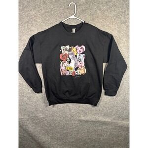 The Eras Tour Taylor Swift Sweatshirt Gildan‎ Heavy Blend Black Large